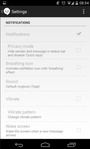 Sliding SMS - Preview 1