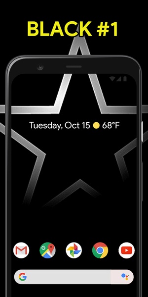 BLACKN - Black Wallpaper HD - Preview 1