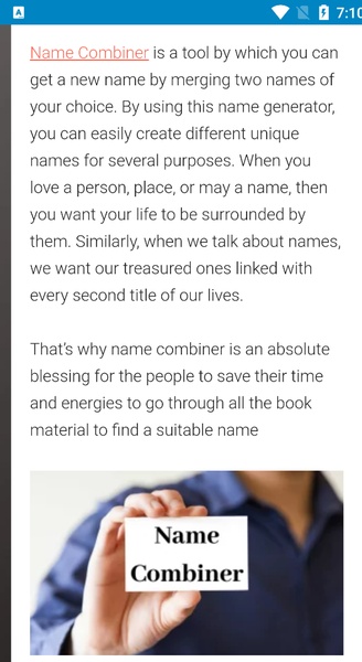 Name Combiner - Preview 3