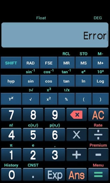 New Scientific Calculator - Preview 1