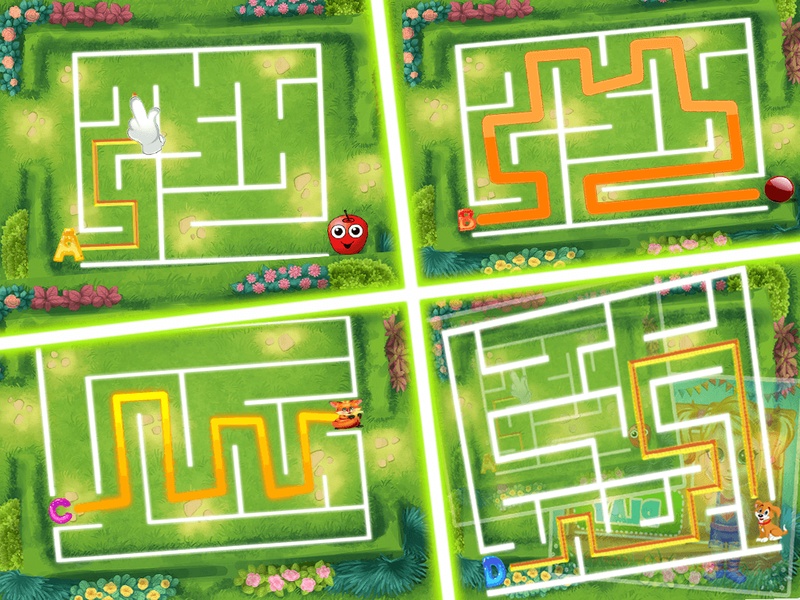 Mazes For Children : Educational Puzzle Game - Preview 1