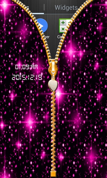 Glitter Zip Screen Lock - Preview 7