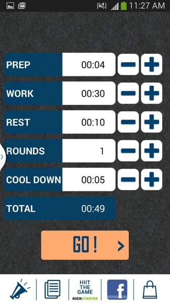 HIIT interval training timer - Preview 2