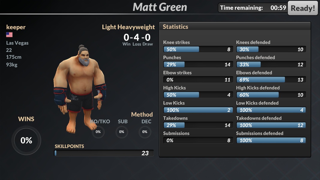 MMA Manager - Preview 3