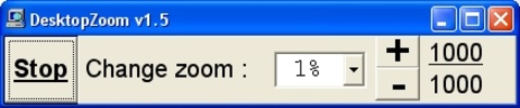 DesktopZoom screenshot 1