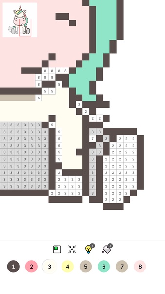 Paint by Number - Pixel Art - Preview 11