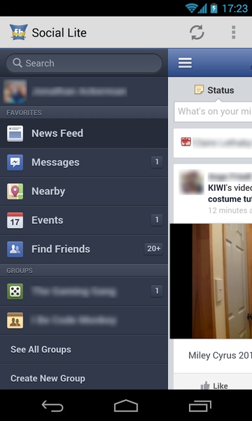 Social Lite - Preview 1