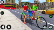 Bicycle Tuk Tuk Auto Rickshaw : New Driving Games screenshot 5