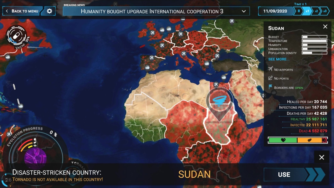 Outbreak Infect The World 1.4.0 Screen Views 4