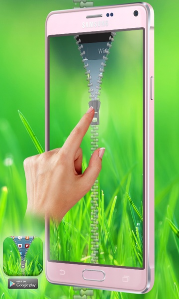 Nature Zipper Lock Screen - Preview 4