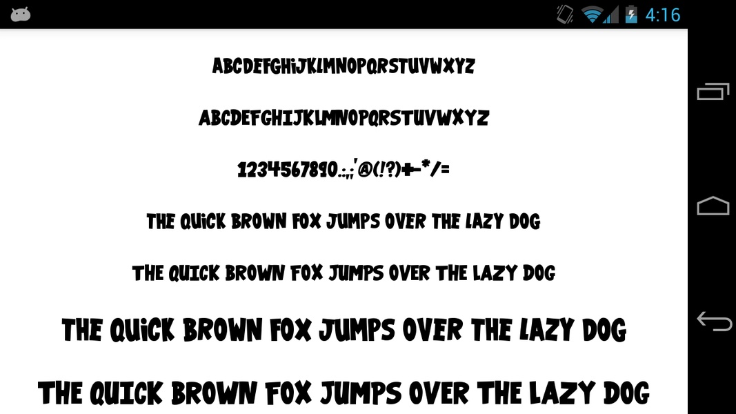 Clean Fonts 50 - Preview 3