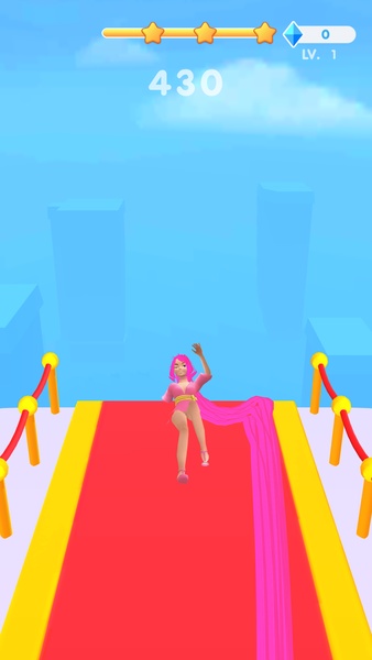 Baixe o Dancing Hair - Music Race 3D MOD APK v1.0.66 para Android