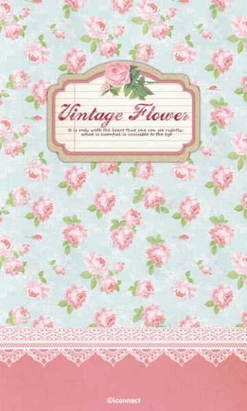 Vintage flower Go Launcher EX - Preview 5