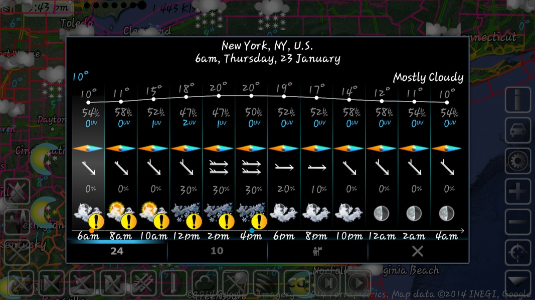Animated Weather Map - Preview 6