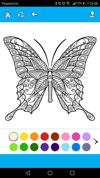 Butterfly Coloring - Best Pages - Preview 1