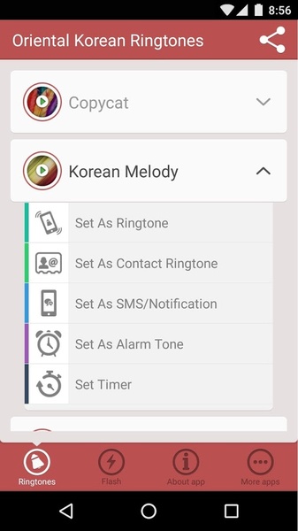 Oriental Korean Ringtones - Preview 4