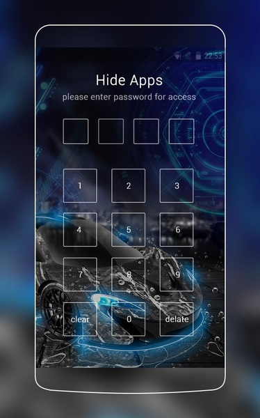 Black Car Theme: Racing Auto Neon Light - Preview 5
