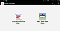 Shoes and Sneakers Size Chart screenshot 2