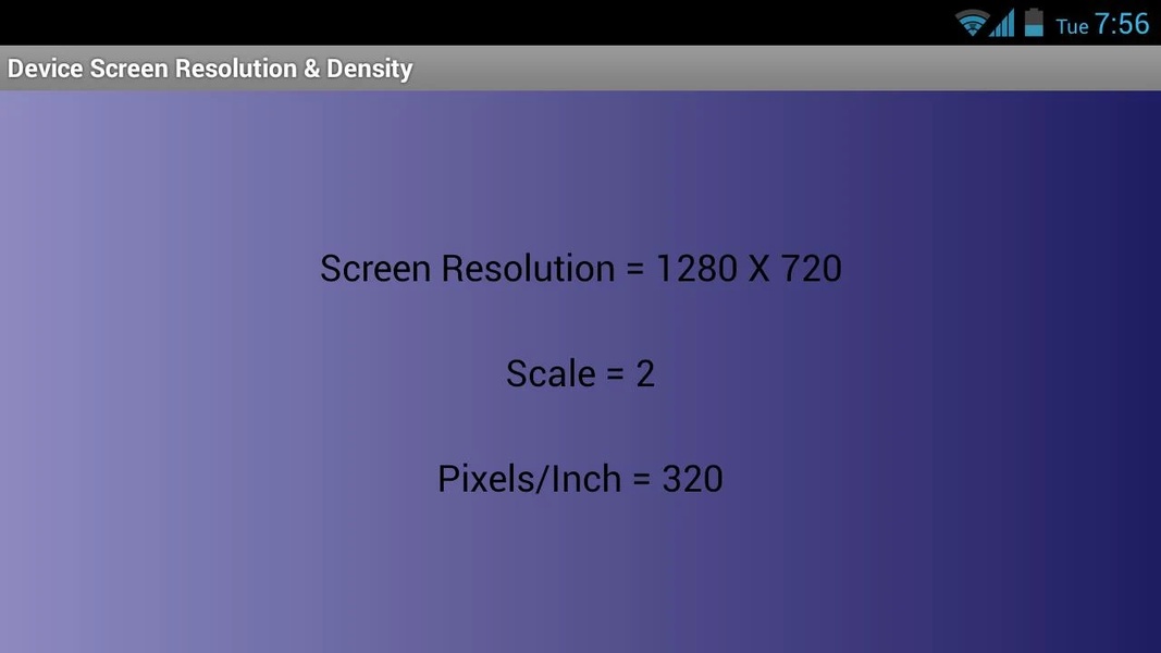 ScreenSpecs - Preview 1