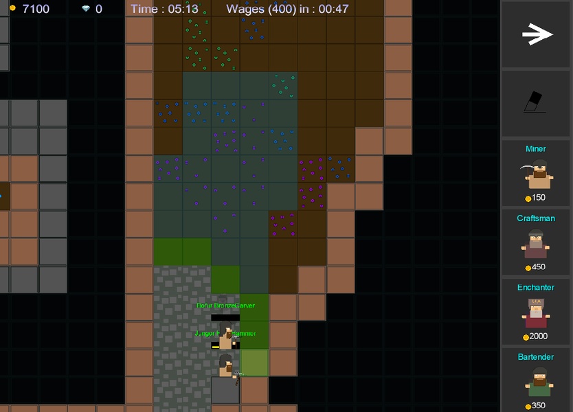 Dwarves Manager - Preview 1