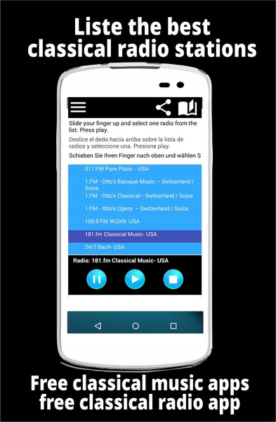 Free classical music apps free classical radio app - Preview 1