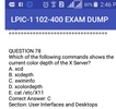 Linux LPIC-1 102-400 Exam Dump screenshot 1
