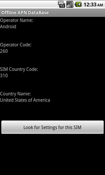 Offline SIM APN Database - Preview 2
