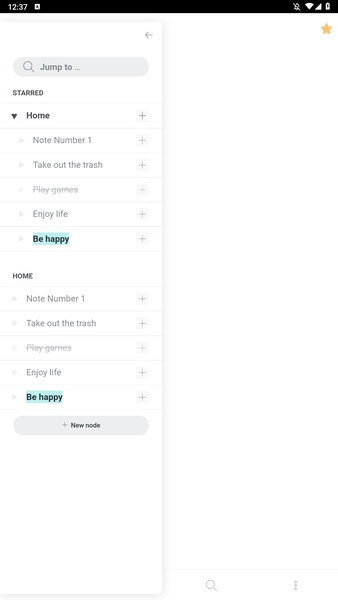 WorkFlowy - Preview 4