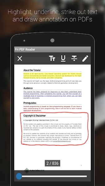 Fri PDF Reader - Preview 1