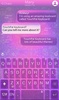 TouchPal SkinPack antasyPurple screenshot 3