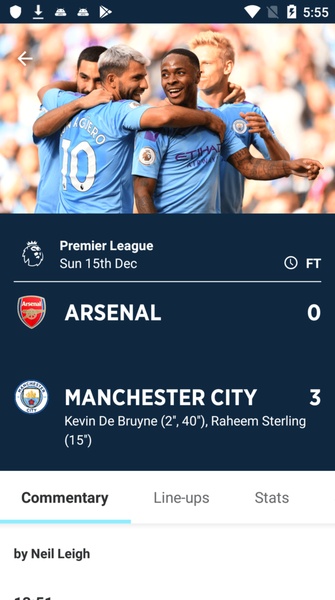 ManCityApp - Preview 4