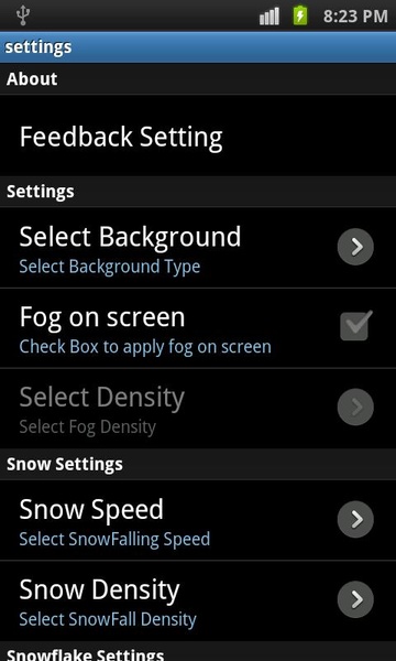 Snowflakes LWP - Preview 1