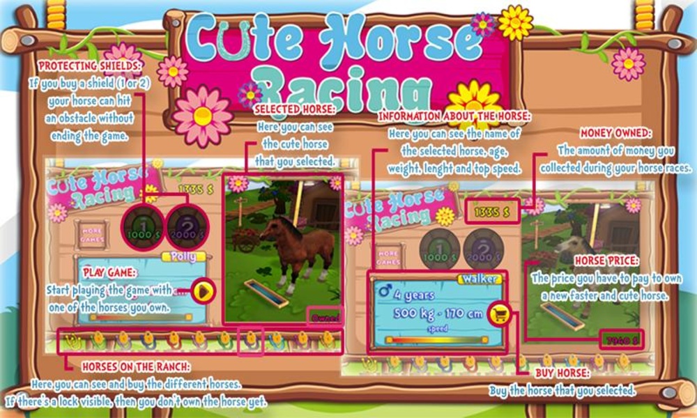 Cute Horse Racing - Preview 8