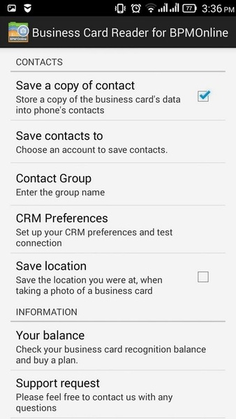 Business Card Reader - Preview 5