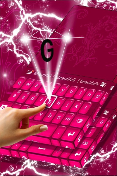 Keyboard Color New Pink - Preview 3