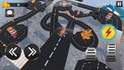 SuperHero Car Stunt Race City screenshot 2