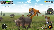 Wild Tiger Simulator 3D Games screenshot 1