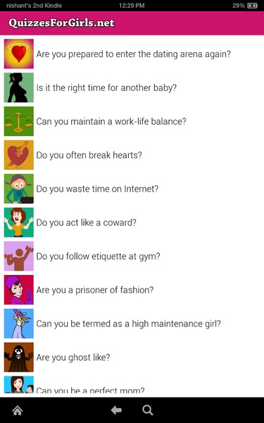Quizzes For Girls - Preview 5