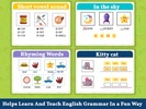 English Grammar and Vocabulary for Kids screenshot 10