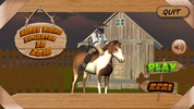 Horse riding simulator 3D 2016 screenshot 1