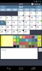 Calendar with colors screenshot 1