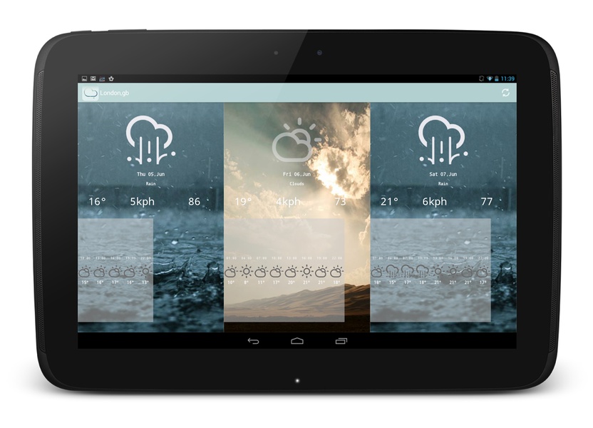 PixWeather Update - Preview 1
