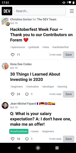 DEV Community - Preview 9