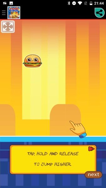 Jumping Burger Game - Preview 2