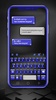 3d Blue Tech Keyboard Theme screenshot 4