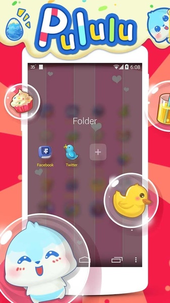Pululu GOLauncher EX Theme - Preview 4