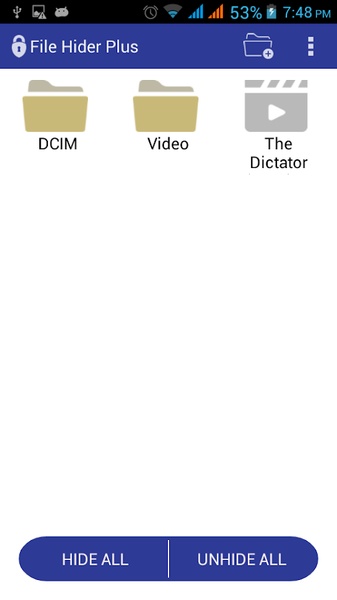 File Hider Plus - Preview 2