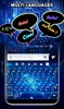 Blue Light Keyboard Wallpaper screenshot 1
