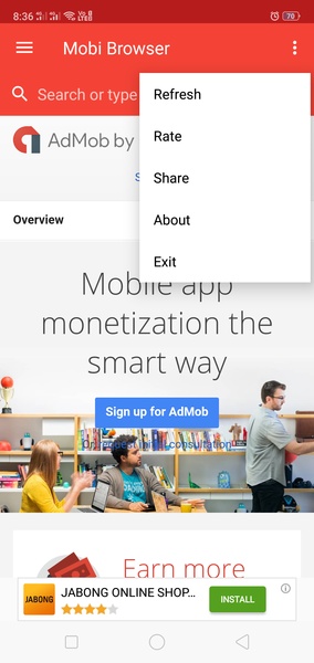 Mobi Browser - Preview 2