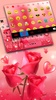 Romantic Heart Roses Keyboard screenshot 2